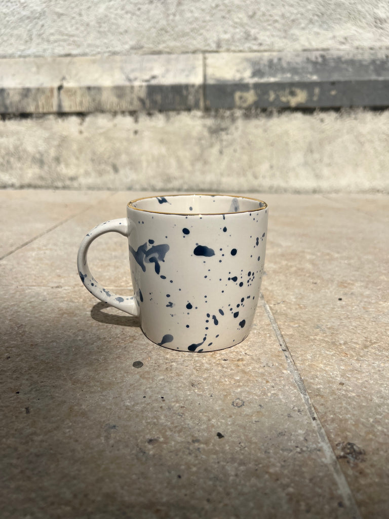 Splatter Mug Blue
