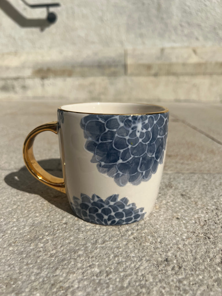 Dahlia Mug Blue