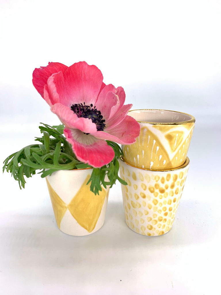 Ceramic Mug Yellow Mellow Espresso